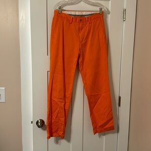 Orange Polo Ralph Lauren pants